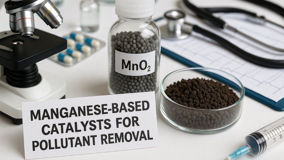 Hydrothermally Improved Natural Manganese-Containing Catalytic Materials to Degrade 4-Chlorophenol